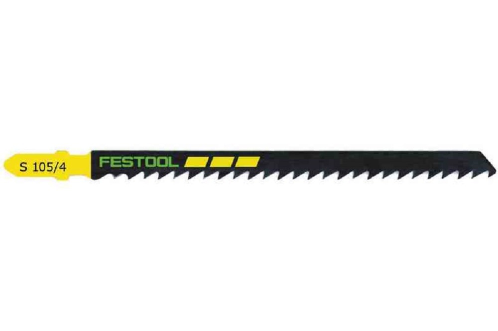 Festool Fast-Cutting Jigsaw Blades S 105/4 4 1/8 Inch 6 TPI – Pack of 5 - Flockneti