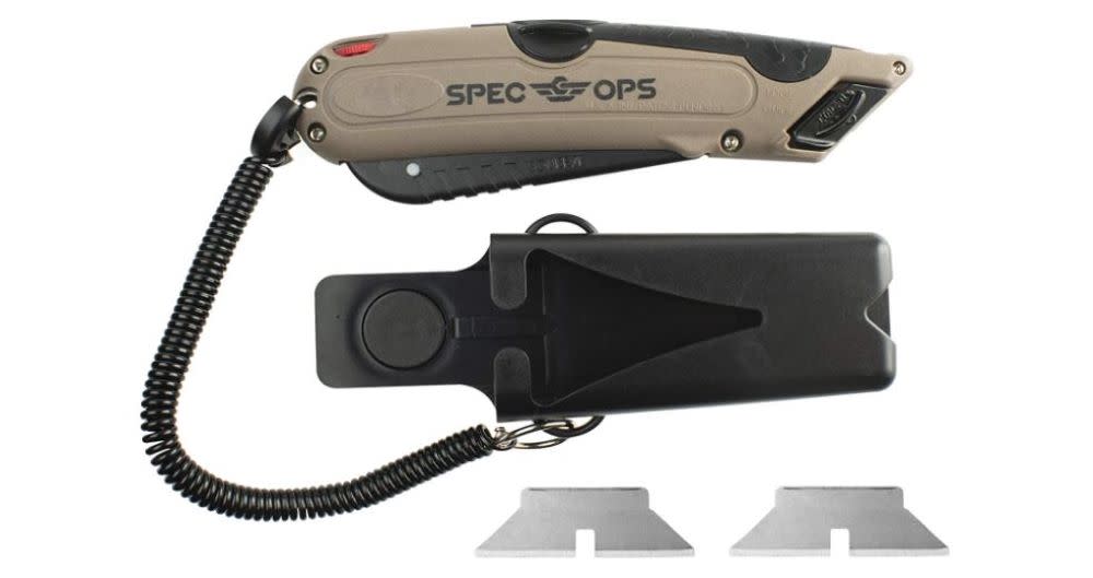 Spec Ops Safety Knife with Holster - Flockneti