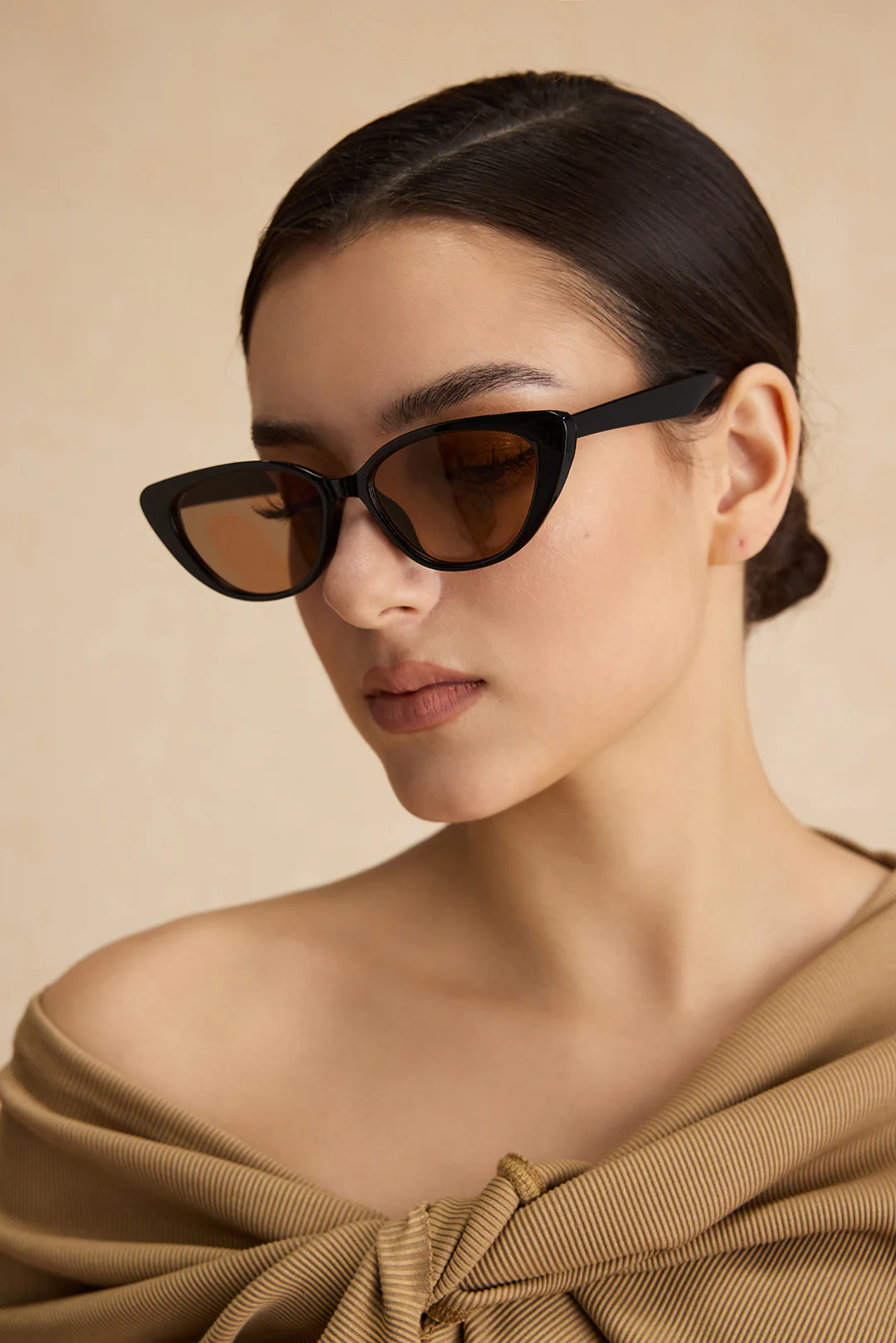 Oval Frame Sunglasses - Flockneti