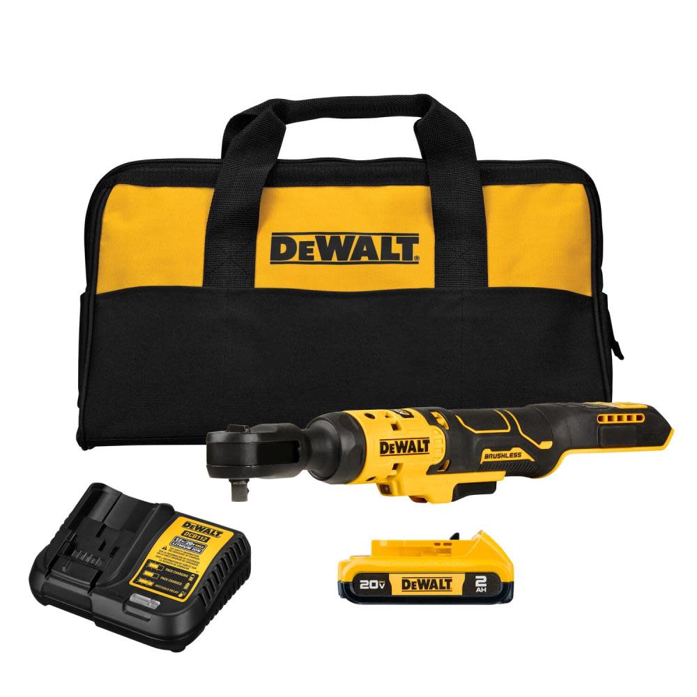 DEWALT ATOMIC 20V MAX Ratchet Kit Brushless 3/8″ - Flockneti