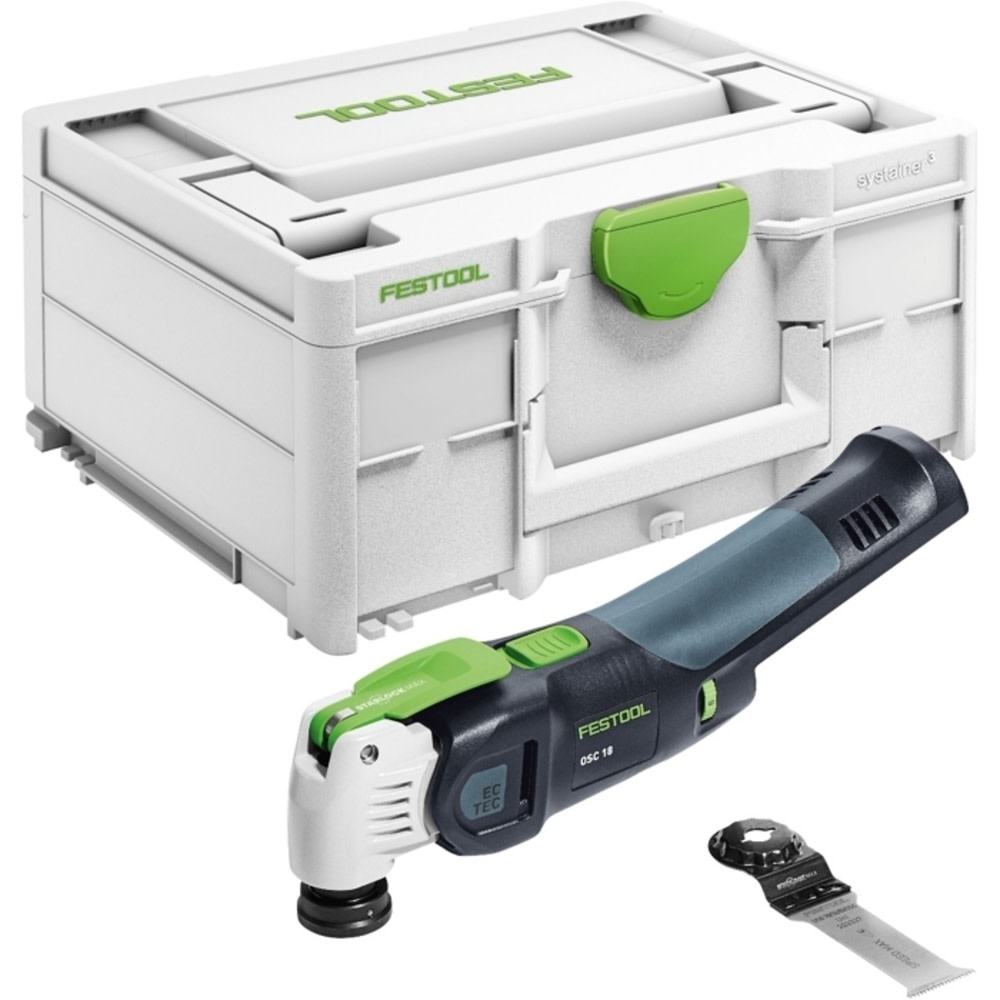Festool Vecturo OSC 18 StarlockMax Oscillating Multi Tool BASIC with Systainer Bare Tool - Flockneti