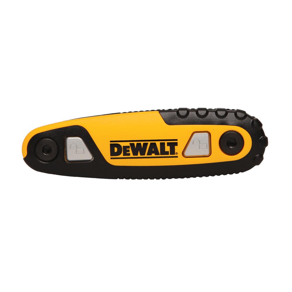 DEWALT Metric Folding/Locking Hex Key Set - Flockneti