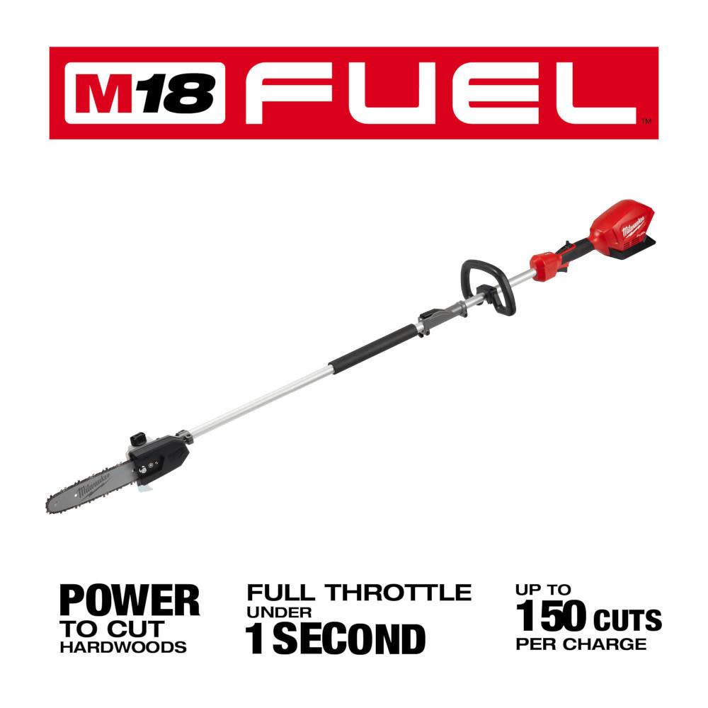 Milwaukee M18 FUEL 10″ Pole Saw Bare Tool with QUIK-LOK - Flockneti