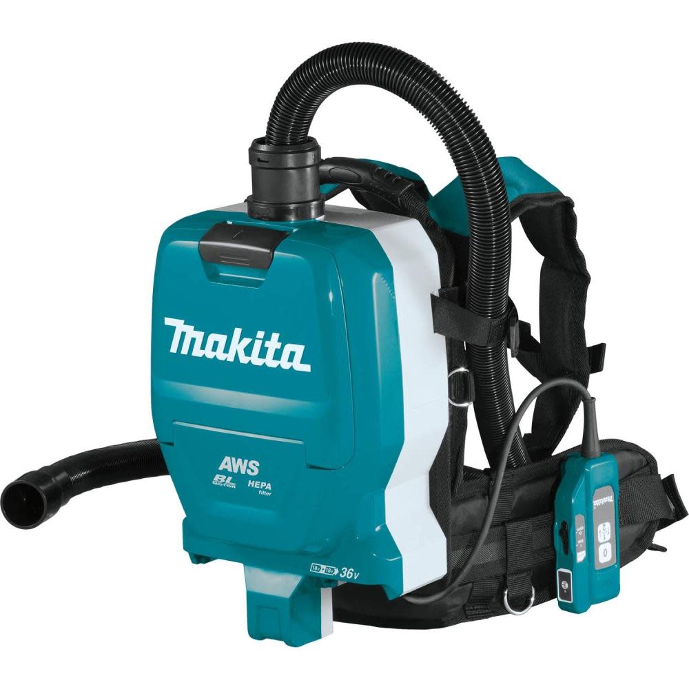Makita 18V X2 LXT 36V 1/2 Gallon HEPA Backpack Dry Dust Extractor Bare Tool - Flockneti
