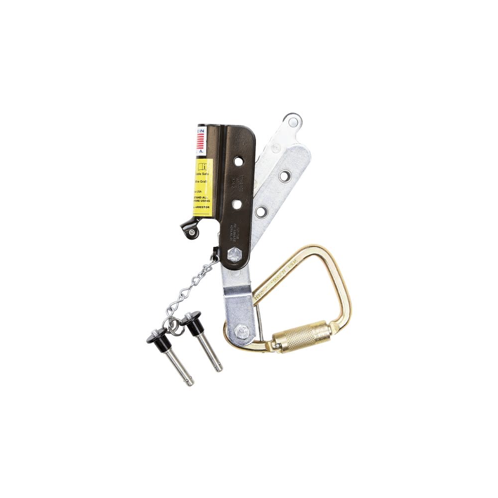Falltech Hinged Trailing Cable Sleeve with Carabiner - Flockneti