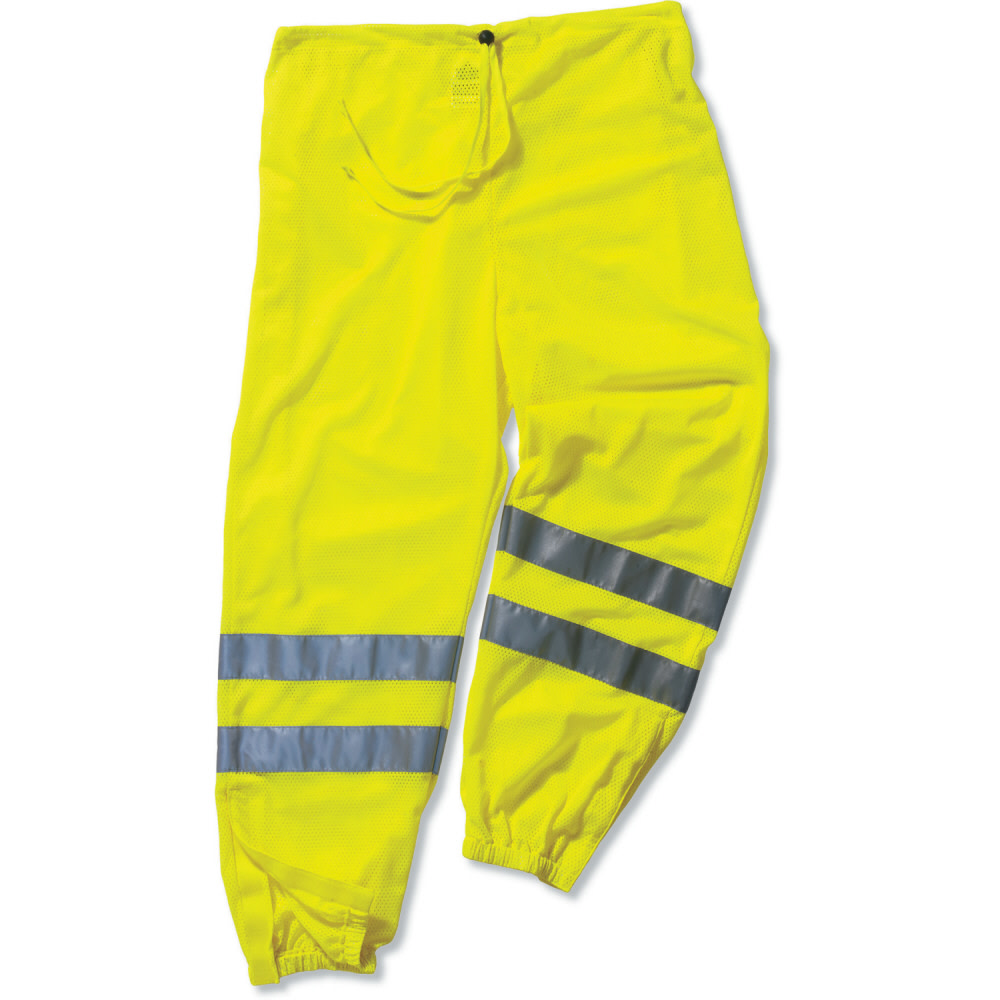 Ergodyne GloWear 8910 Class E Lime Hi-Vis Pants – 4X/5X - Flockneti