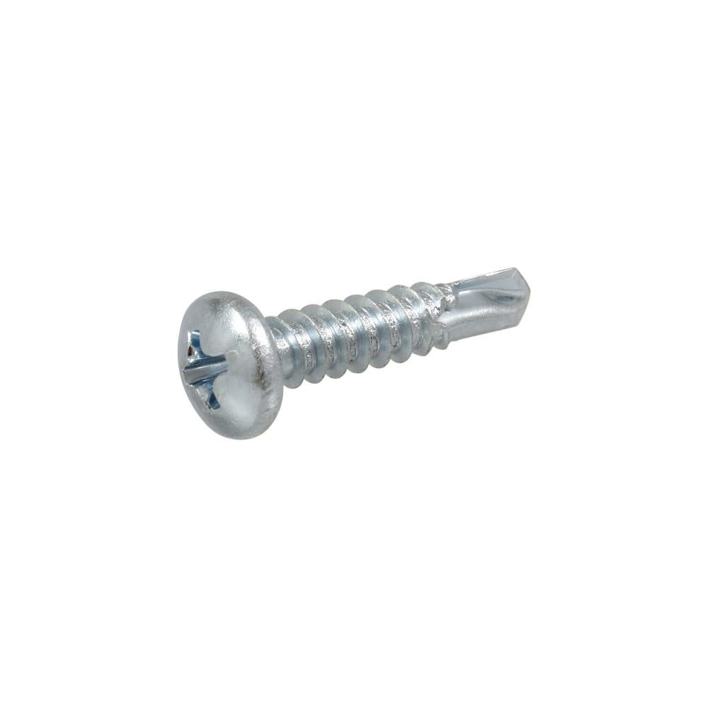 Hillman #10-16 x 1″ Zinc Pan Head Phillips Self Drilling Screw 100pk - Flockneti