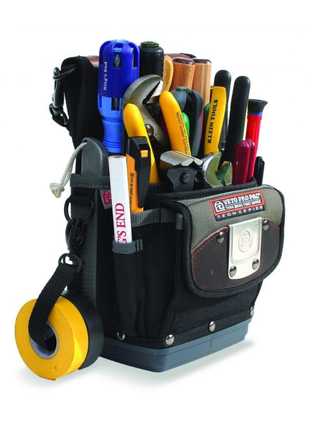 Veto Pro Pac 4 pocket tool pouch with base - Flockneti