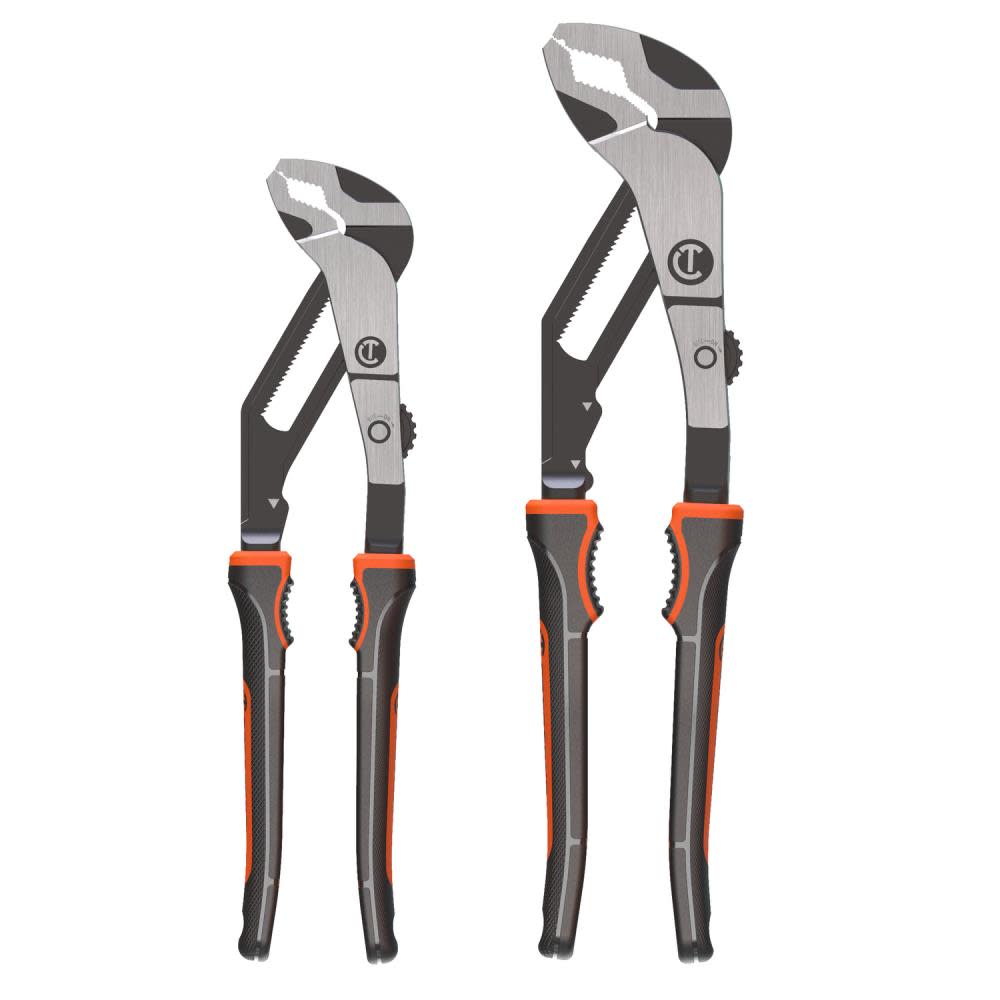 Crescent Z2 Auto-Bite Tongue and Groove Plier Set 2pc - Flockneti
