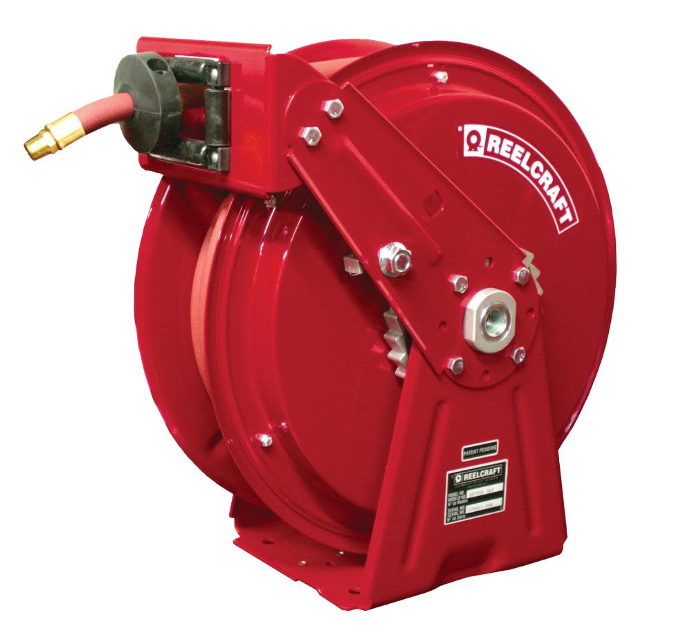Reelcraft Hose Reel with Hose Steel Series DP7000 1/2″ x 50′ - Flockneti