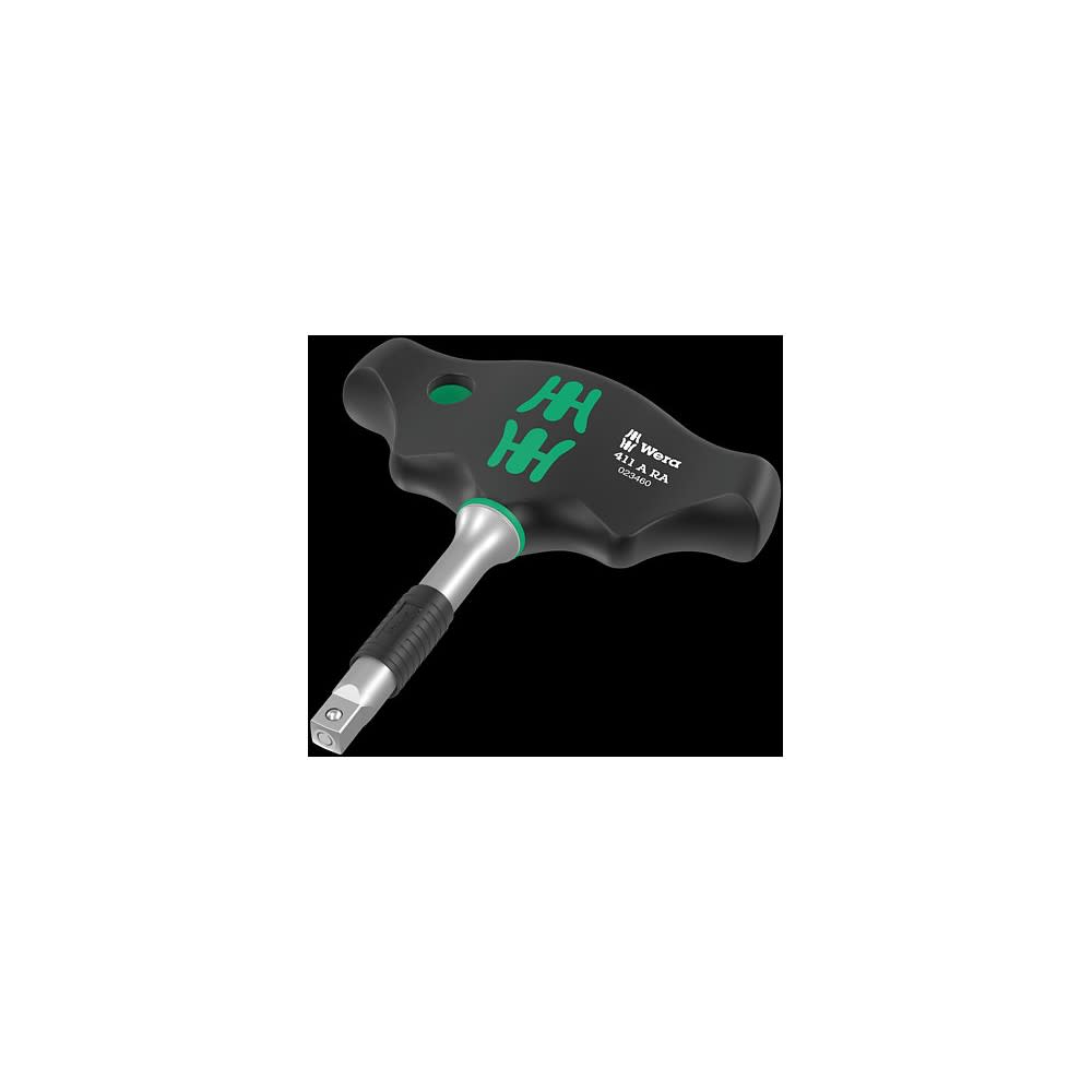 Wera Tools 411 RA T-Handle Bitholding Screwdriver - Flockneti