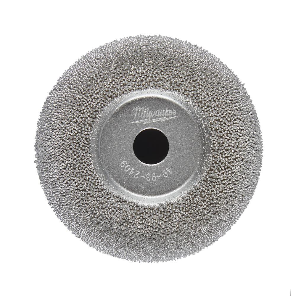 Milwaukee 2-1/2″ Flared Contour Buffing Wheel for M12 FUEL Low Speed Tire Buffer - Flockneti