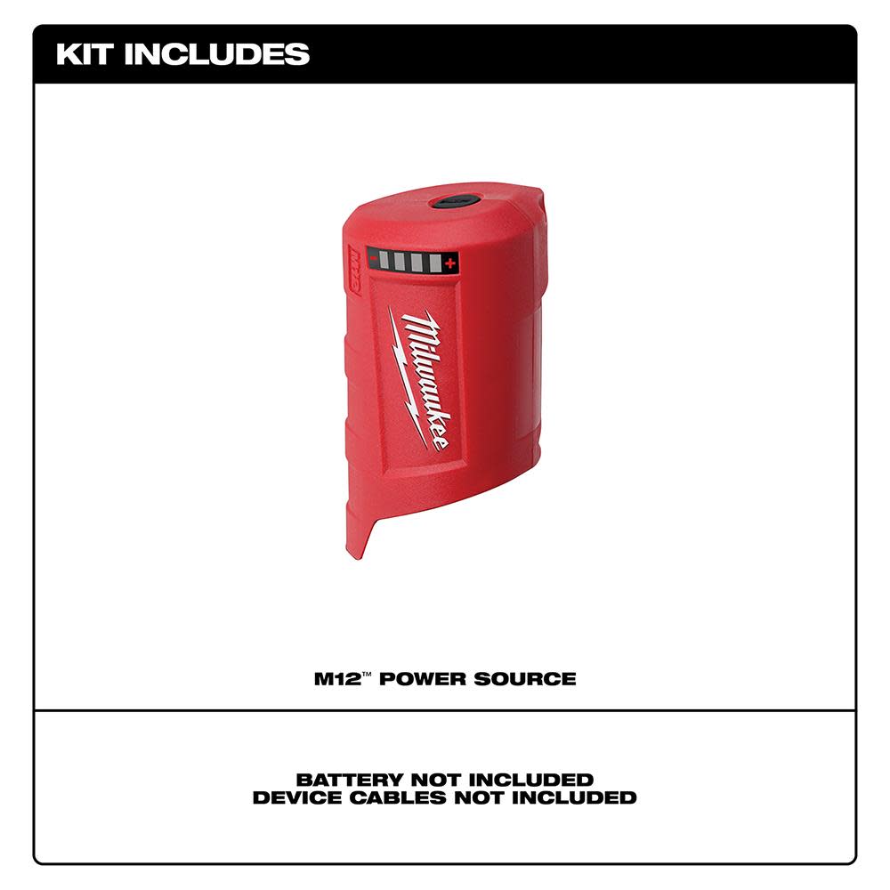 Milwaukee M12 Power Source - Flockneti