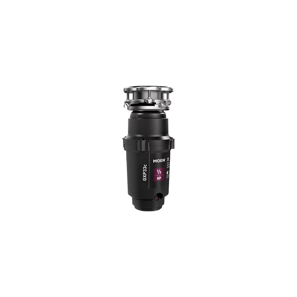 Moen GX PRO Lite Series 1/3HP Continuous Feed Garbage Disposal - Flockneti