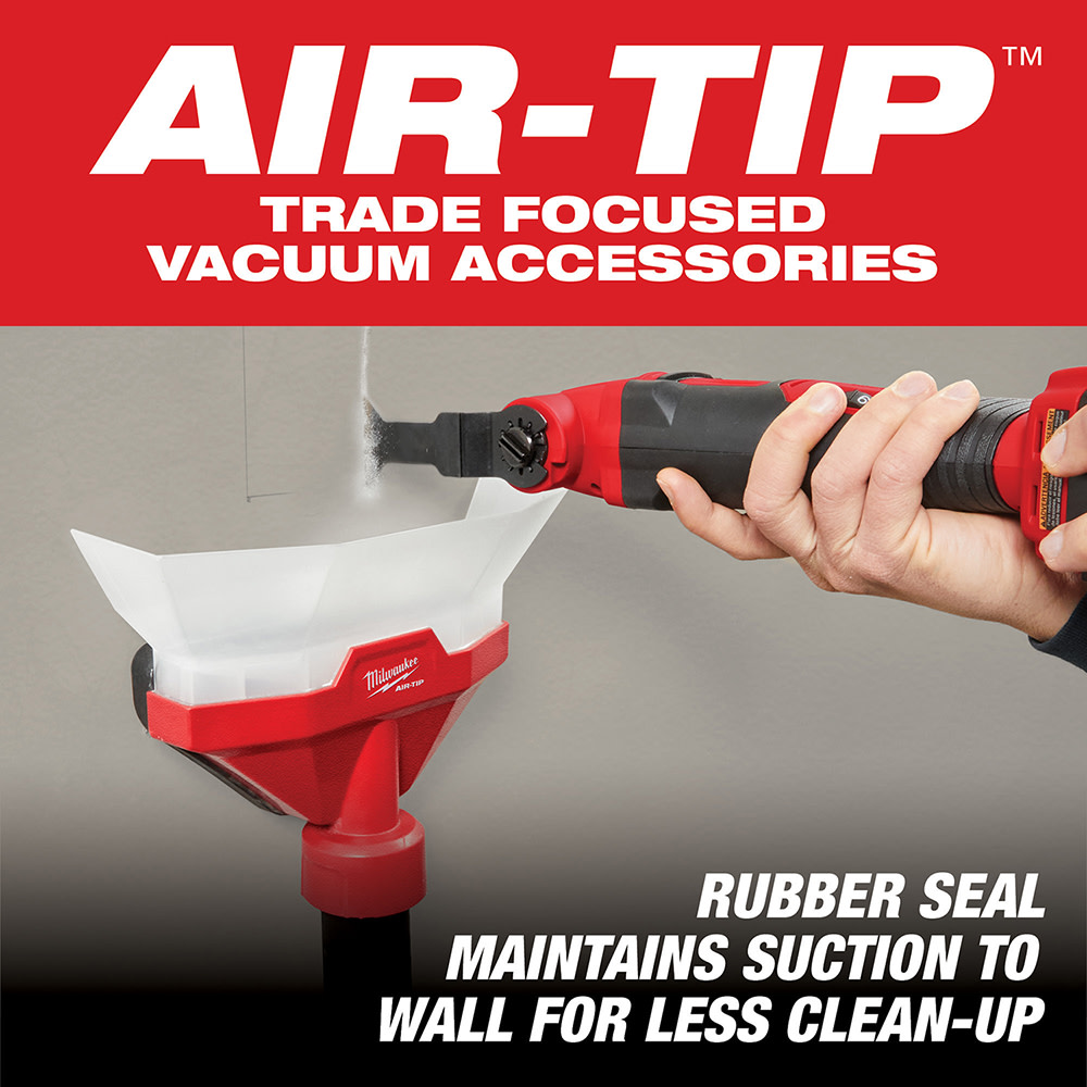 Milwaukee M12 AIR-TIP Vacuum Tool Accessories General Construction Bundle - Flockneti