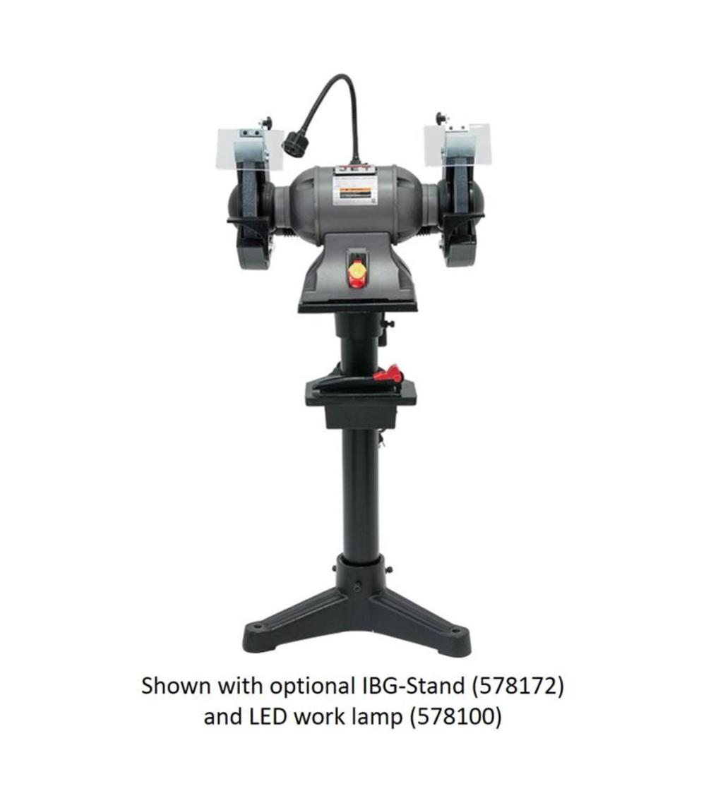JET 8in Industrial Bench Grinder 1HP - Flockneti