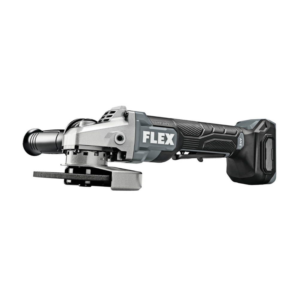 FLEX 24V Angle Grinder 5″ Fixed Speed with Paddle Switch Bare Tool - Flockneti