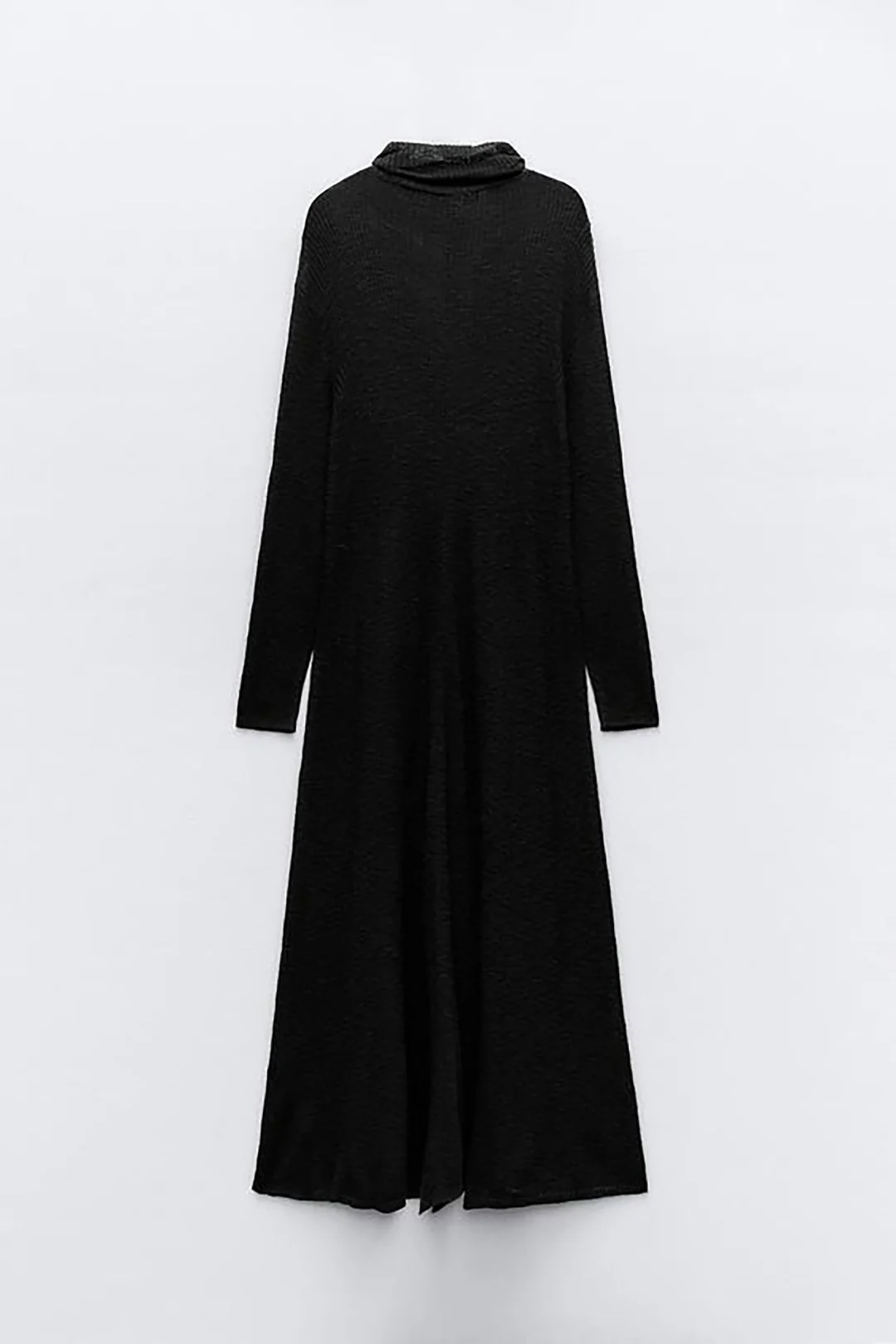 Mock Neck Long Sleeve Maxi Dress - Flockneti