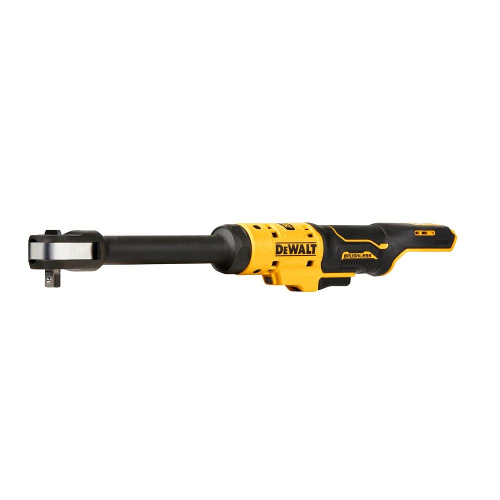 DEWALT XTREME 12V MAX* 3/8″ Extended Reach Ratchet Brushless Bare Tool - Flockneti