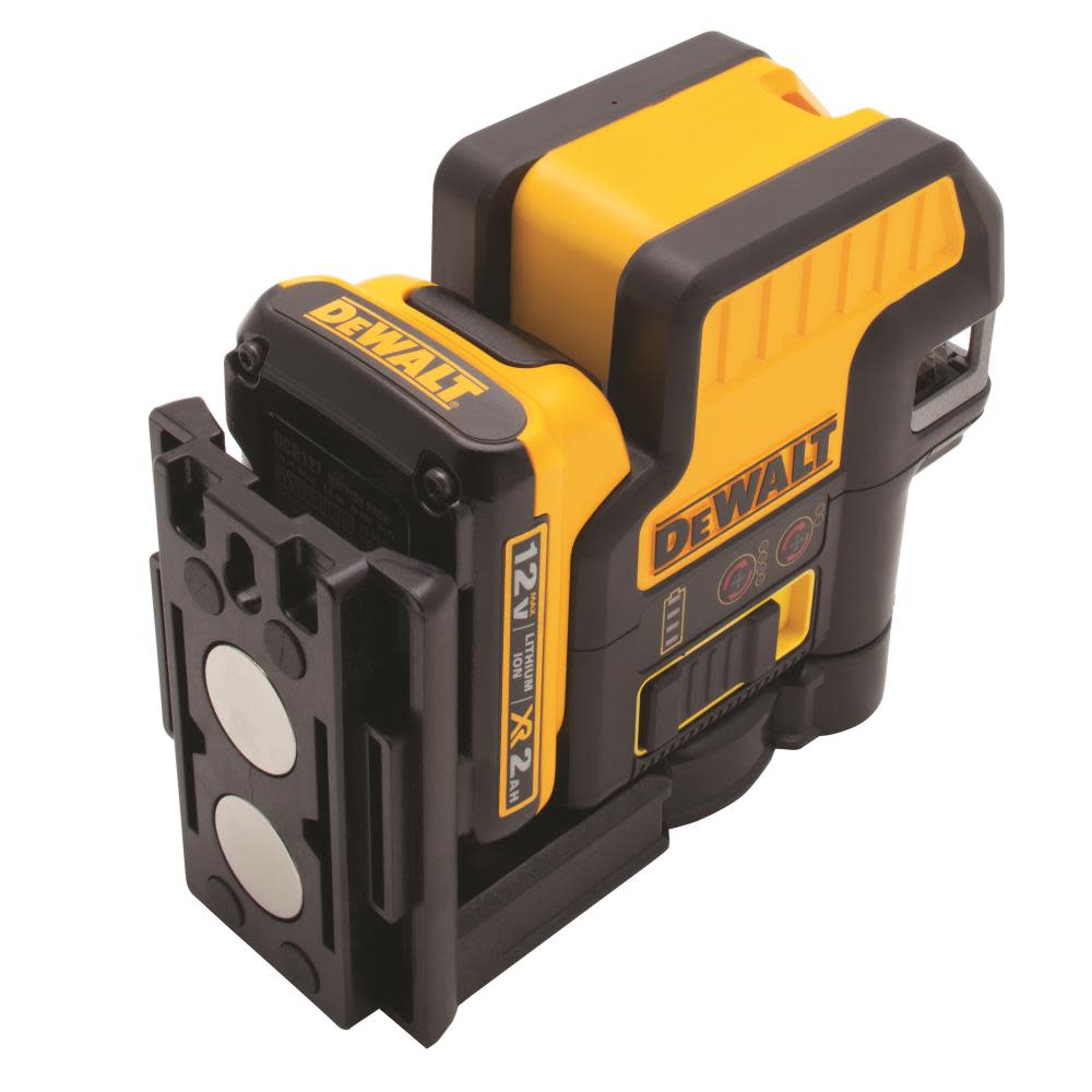 DEWALT 12 V 2 Spot Cross Line Red Laser - Flockneti