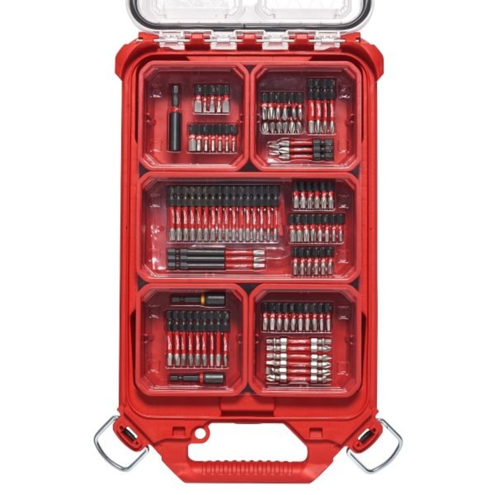 Milwaukee 100PC Shockwave Packout Kit - Flockneti