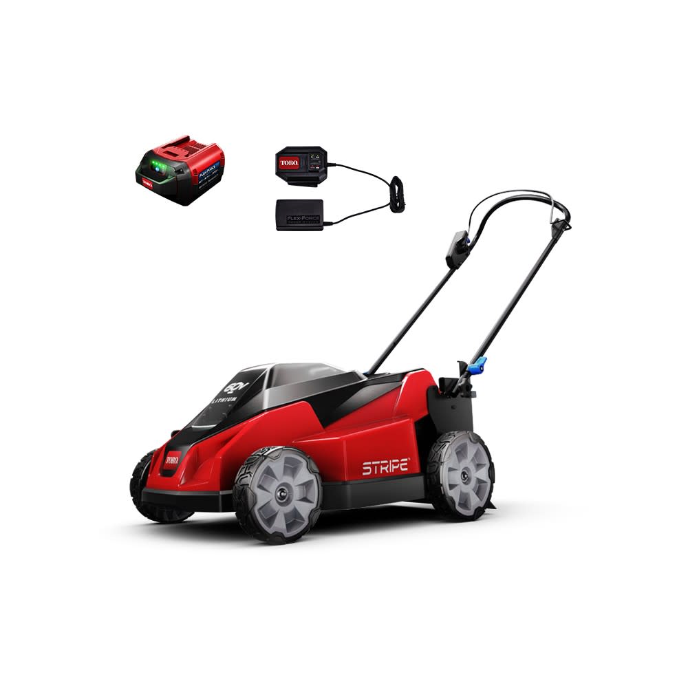 Toro 60V 21″ Walk Behind Push Lawn Mower 4Ah Kit - Flockneti