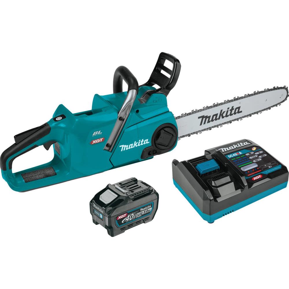 Makita 40V max XGT 18″ Chainsaw 5Ah Kit - Flockneti