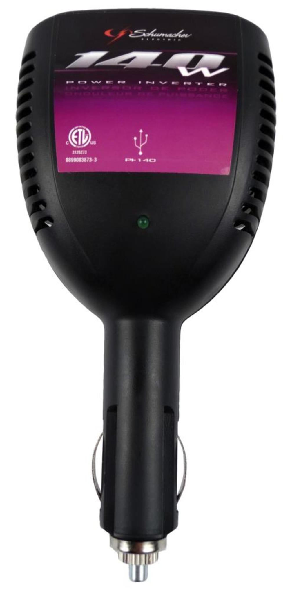 Schumacher Electric 140 Watt Power Inverter - Flockneti