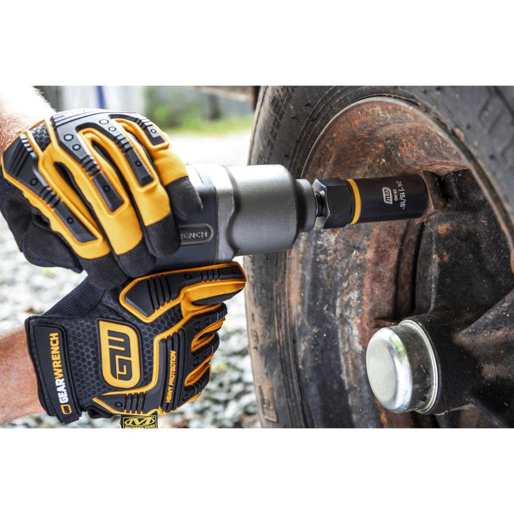GEARWRENCH 1/2″ Drive Bolt Biter Impact Deep Extraction Socket 22mm- [7/8-“] - Flockneti