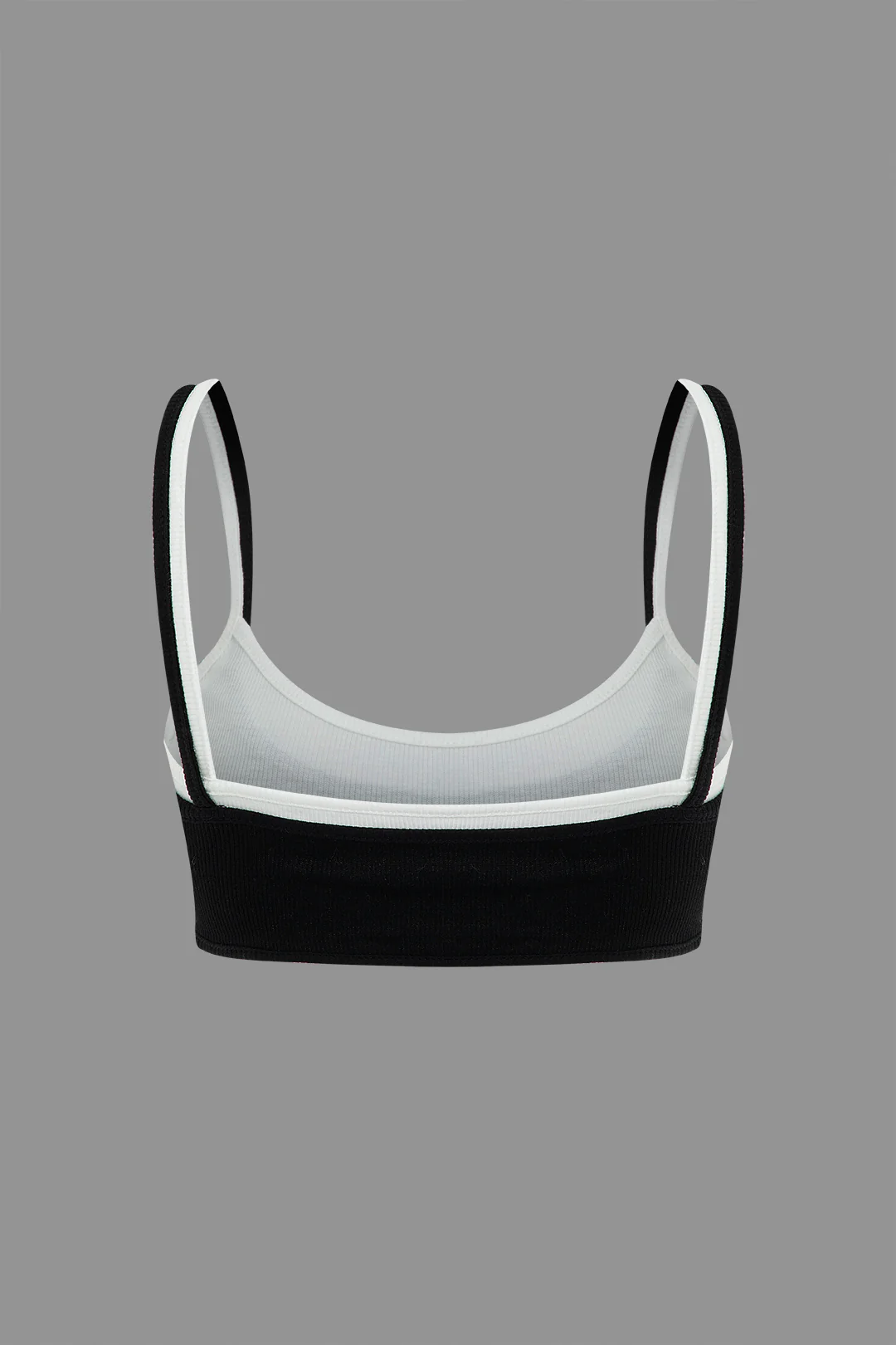 Solid Contrast Cami Top - Flockneti
