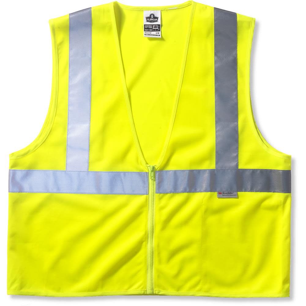 Ergodyne GloWear 8225Z Class 2 Standard Vest – 2XL/3XL - Flockneti