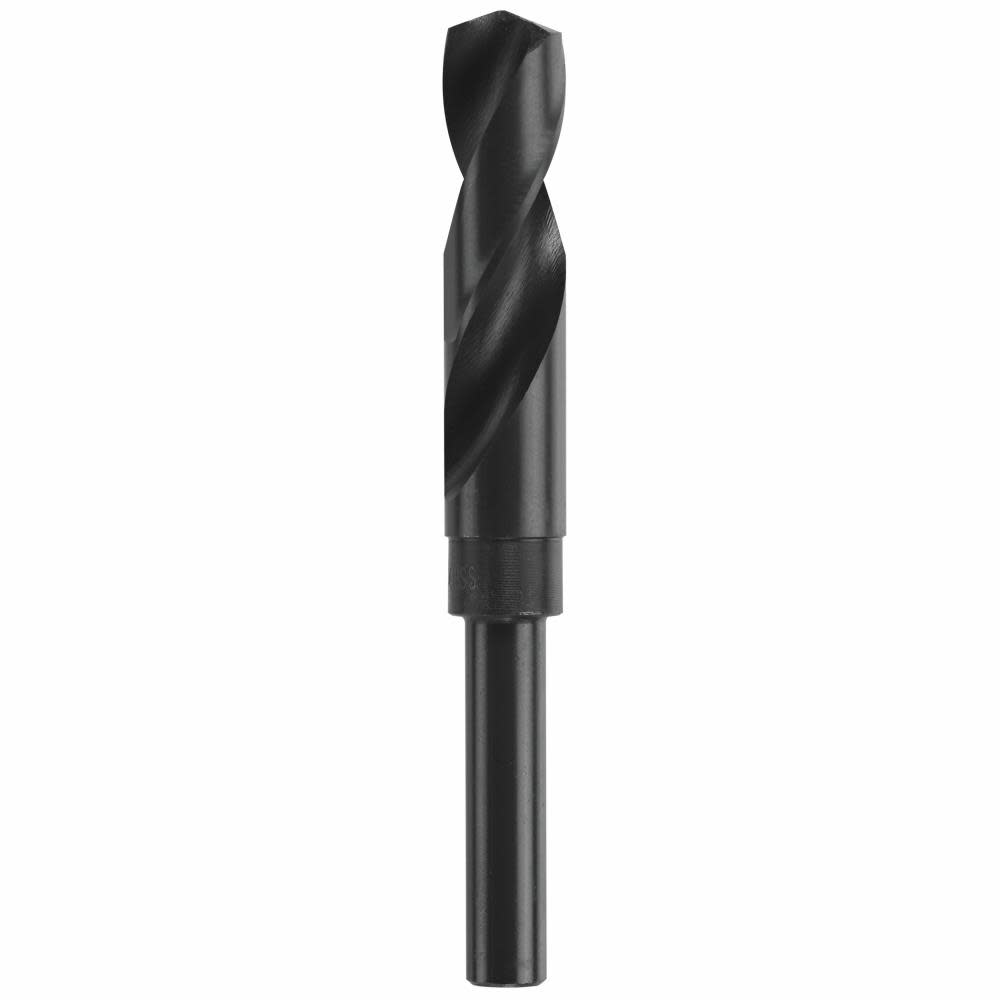 3/4 In. x 6 In. Fractional Reduced Shank Black Oxide Drill Bit - Flockneti