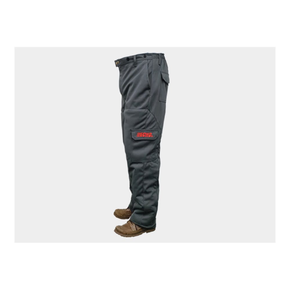 Echo Gray Stretch Nylon 44″ to 46″ Arborist Pants - Flockneti