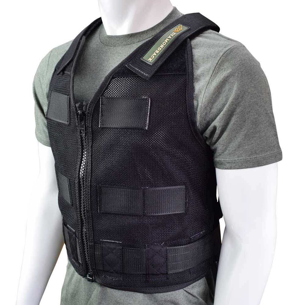 Diamondback Toolbelts Black Medium/Large 701 Tool Vest - Flockneti