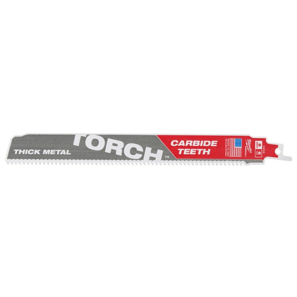 Milwaukee 9 in. 7TPI THE TORCH Carbide Teeth SAWZALL Blade - Flockneti