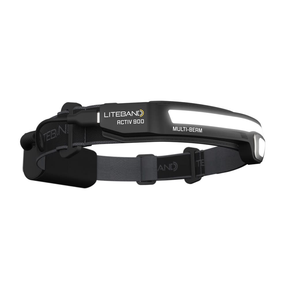 Liteband Activ 900 Lumens MB Night LED Rechargeable Headlamp - Flockneti