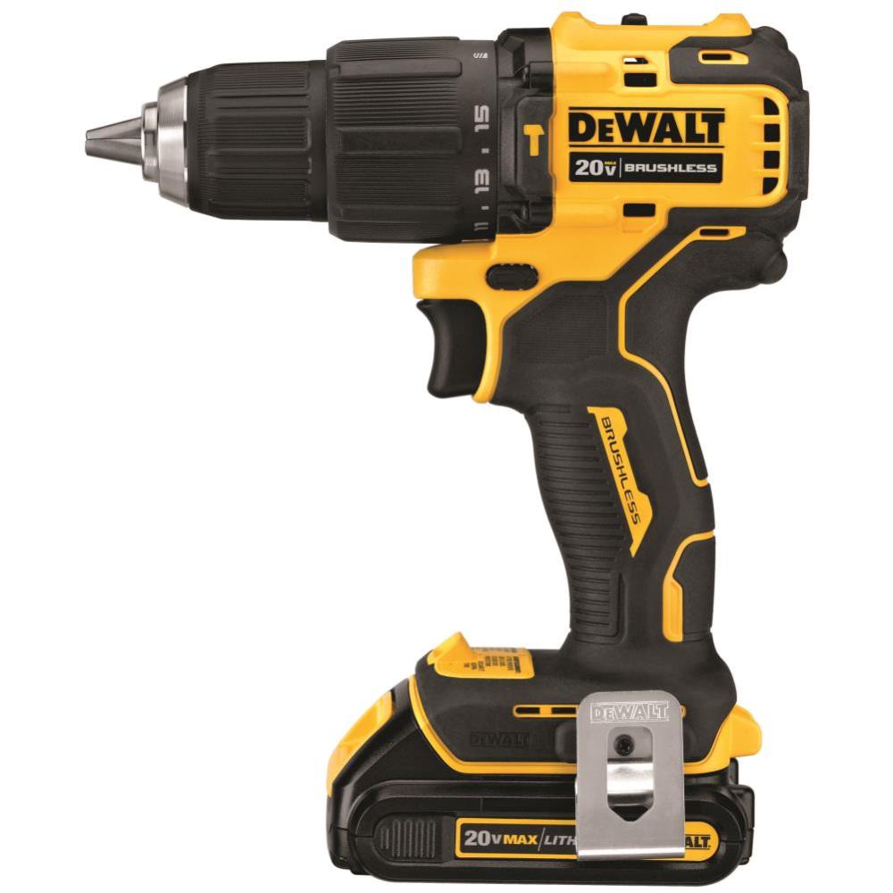 DEWALT ATOMIC 20V MAX Compact 1/2″ Hammer Drill/Driver Kit - Flockneti