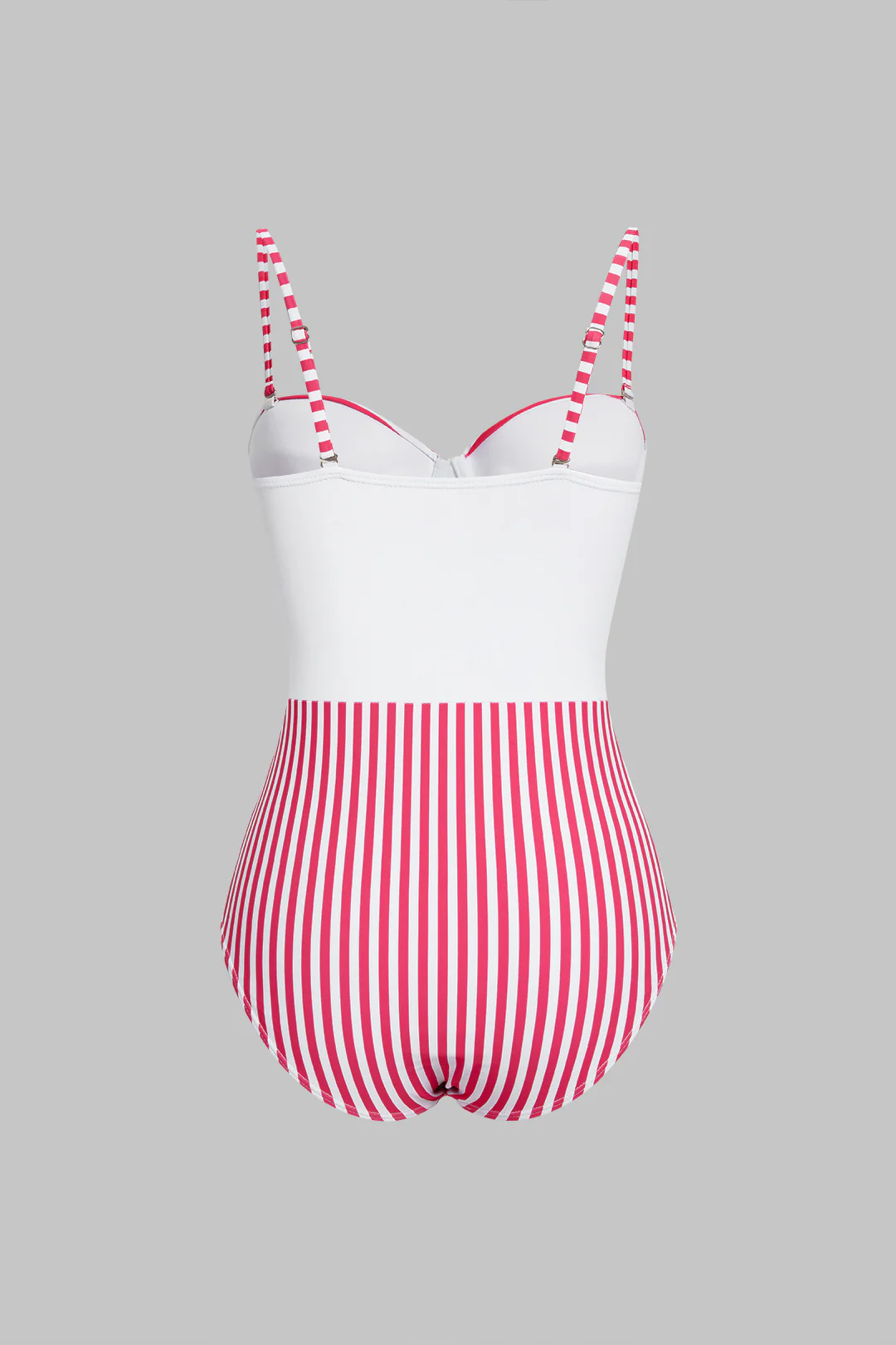 Contrast Striped Bikini Top - Flockneti
