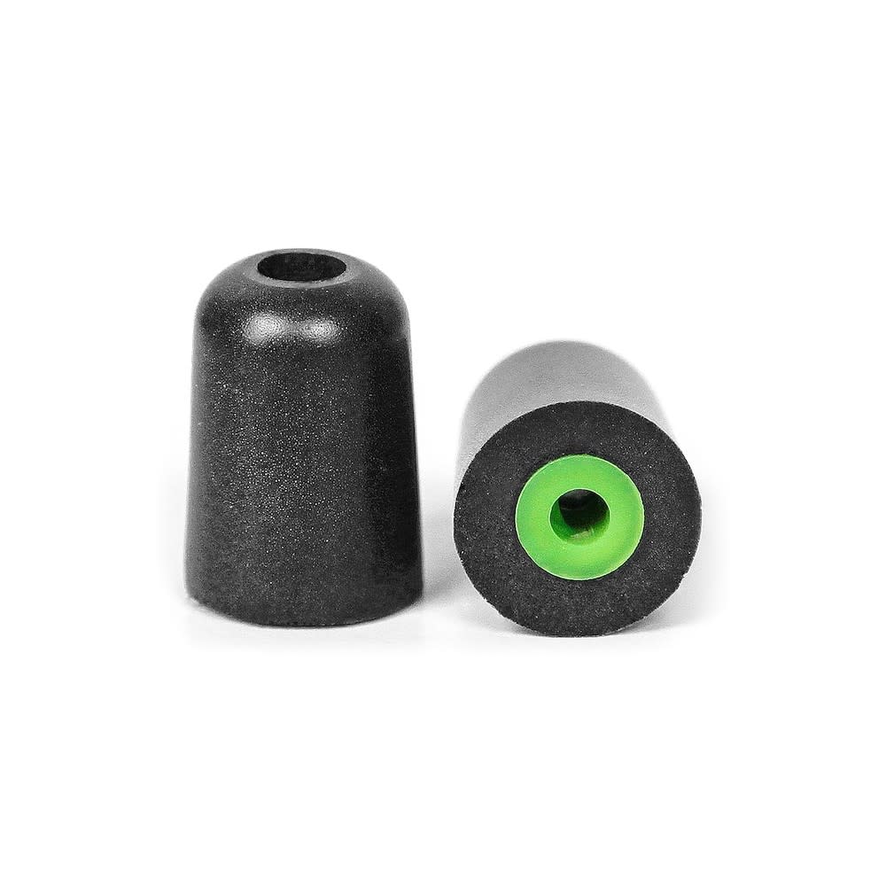 ISOtunes Trilogy Green Core Tall Foam Ear Tips Small 5 Pairs - Flockneti
