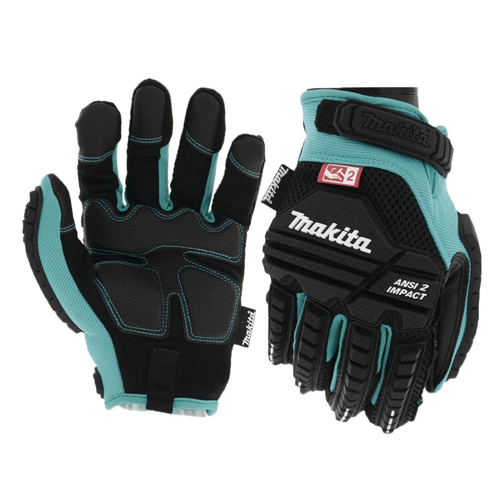 Makita Demolition Gloves Advanced ANSI 2 Impact Rated XL - Flockneti