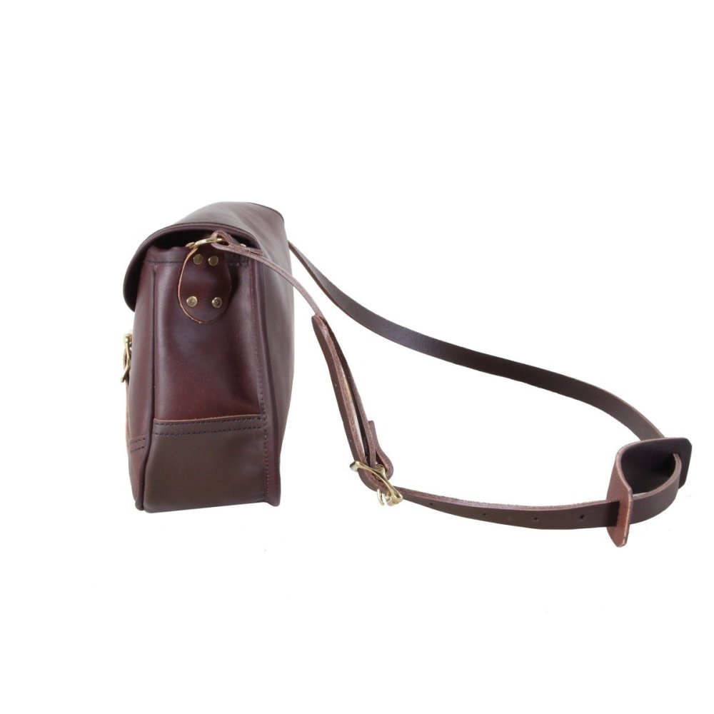 Duluth Pack 3 Liter Capacity Brown Leather Conceal & Carry Shell Purse - Flockneti