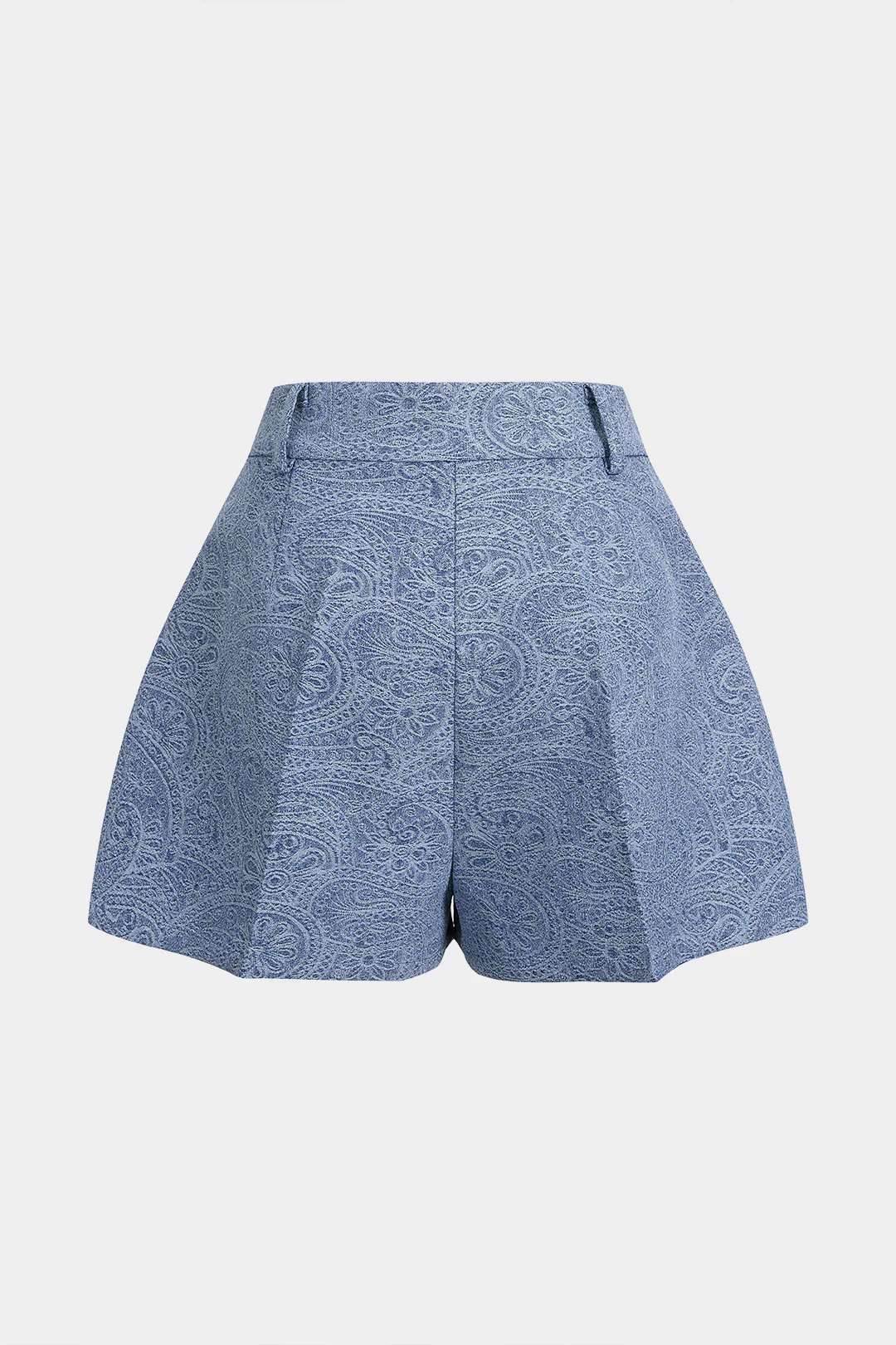 Denim Wide Leg Shorts - Flockneti