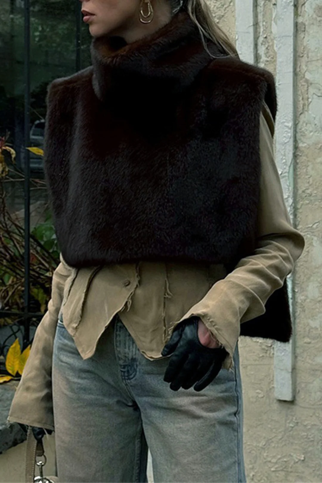 Faux Fur Tank Vest - Flockneti