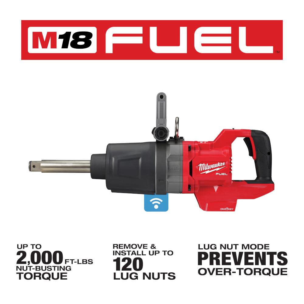 Milwaukee M18 FUEL Impact Wrench 1″ ONE KEY Reconditioned - Flockneti