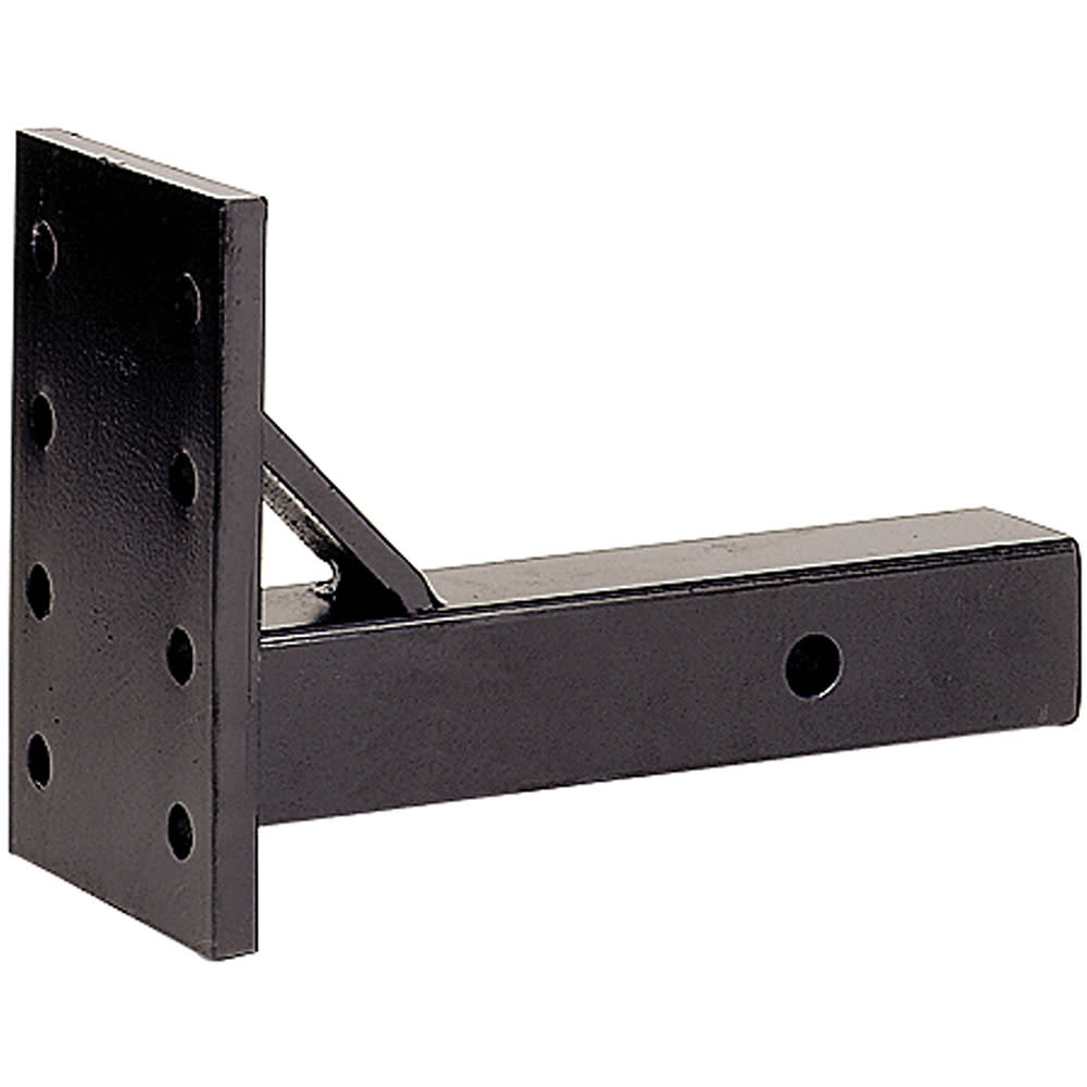 Reese 7.75″ 10000 lbs Black Steel Pintle Hook Mounting Plate - Flockneti