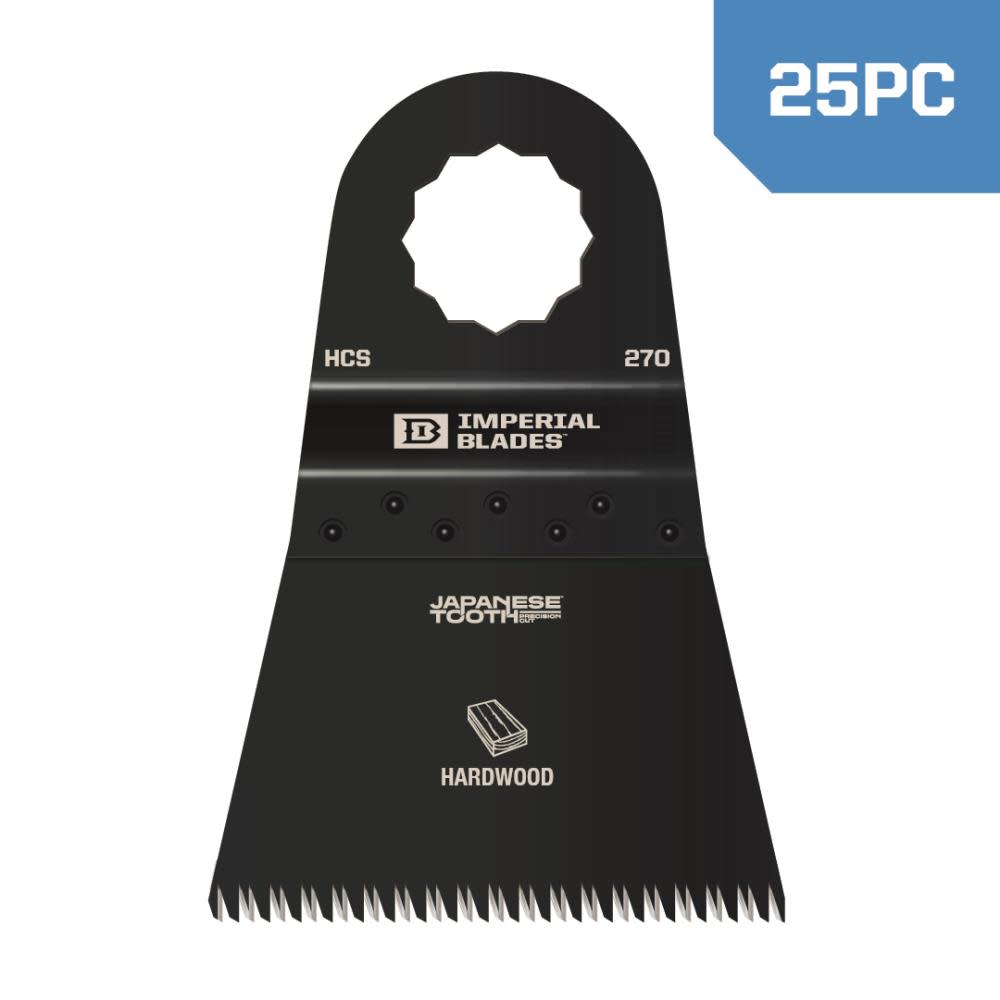 Imperial Blades SuperCut 2 1/2″ Hardwood Blade 25pc - Flockneti