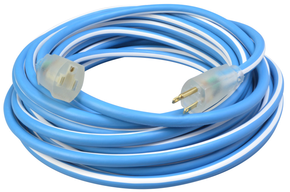 Southwire Cold Weather Extension Cord Lighted End 12/3 25′ - Flockneti