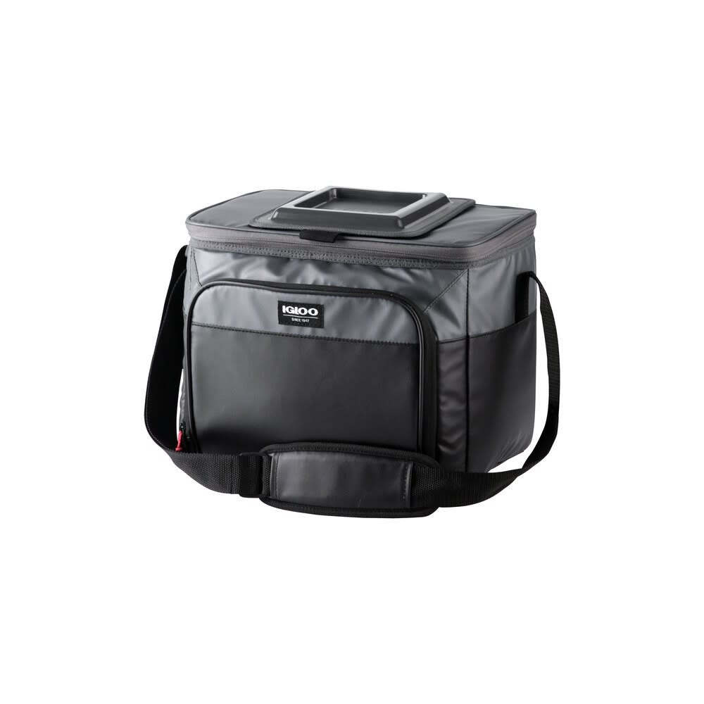 Igloo Cooler Bag Hard Liner Gray/Black 24 Can - Flockneti