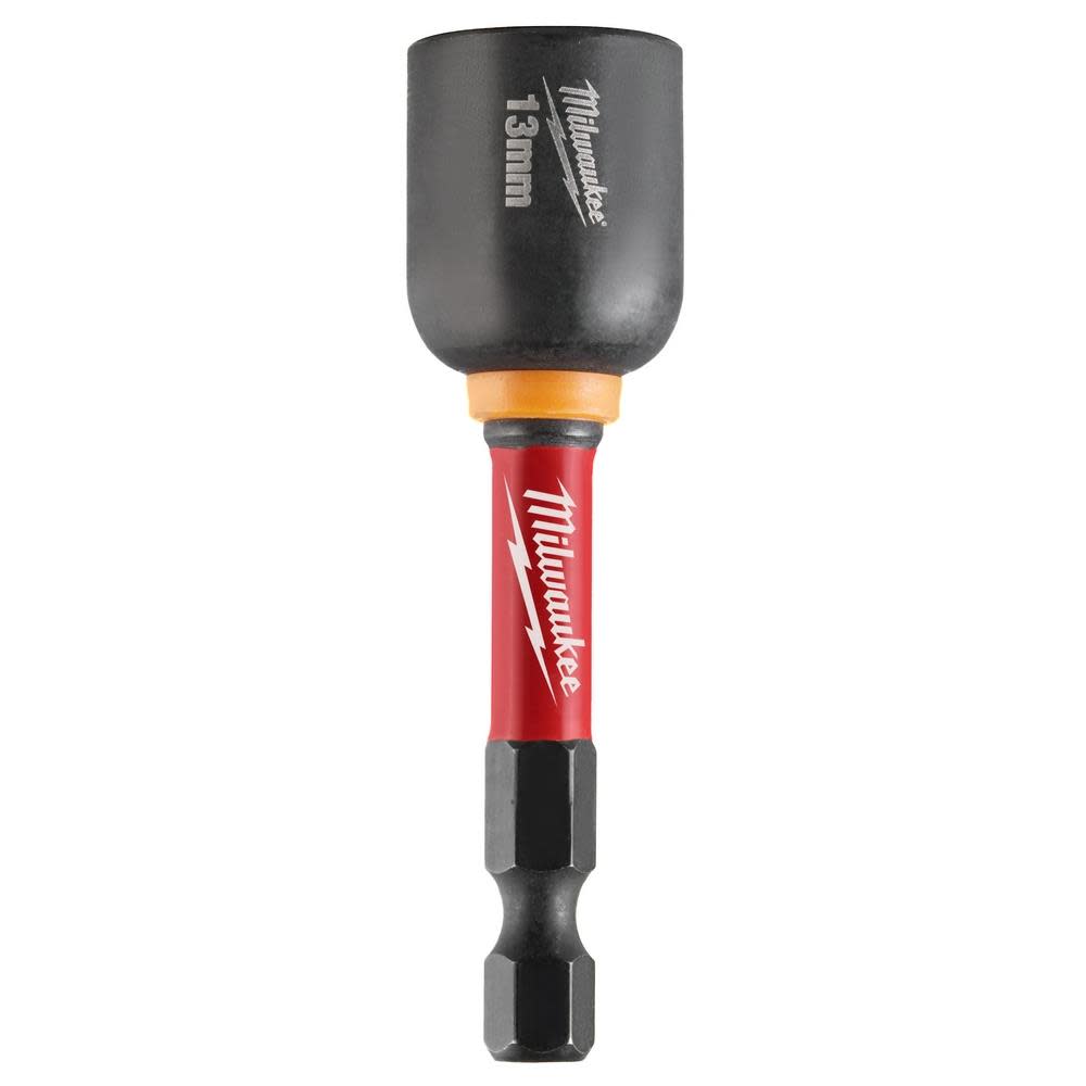 Milwaukee SHOCKWAVE Impact Duty 13MM x 2 9/16″ Magnetic Nut Driver 10pk - Flockneti
