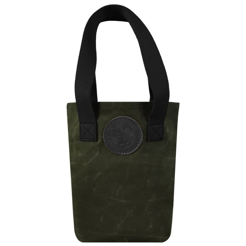 Duluth Pack 6 Liter Capacity Wax Olive Drab Envelope Style Promo Tote - Flockneti